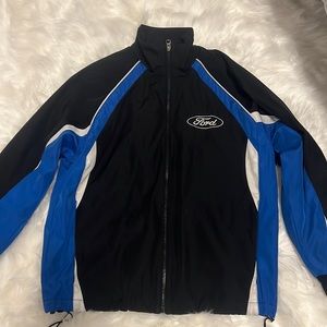 Blue Ford Vintage Racing Jacket Thrifted!